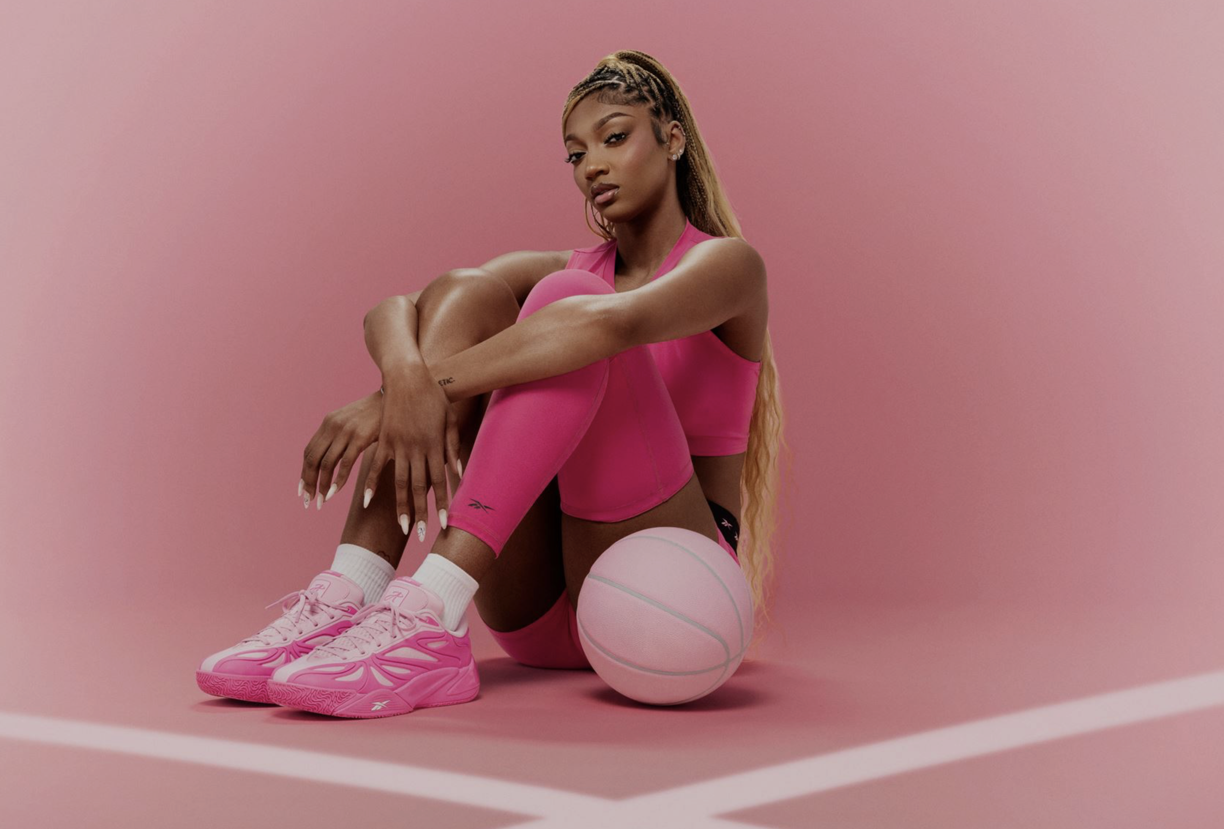 Angel Reese Reebok Campaign